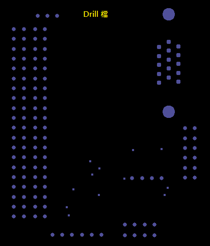 產(chǎn)生Drill File及 Map File 的Gerber 檔案，此會(huì)產(chǎn)生描述此PCB所用到的鉆孔的孔徑尺寸及鉆孔的座標(biāo)資訊。